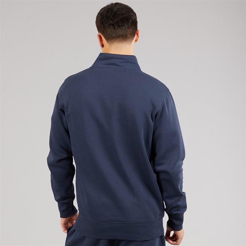 Ellesse Herre Benevento 1/4 Zip Sweatshirt Navy - Billede 2