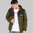 Ellesse Herre Chilte Windrunner Jakke Khaki