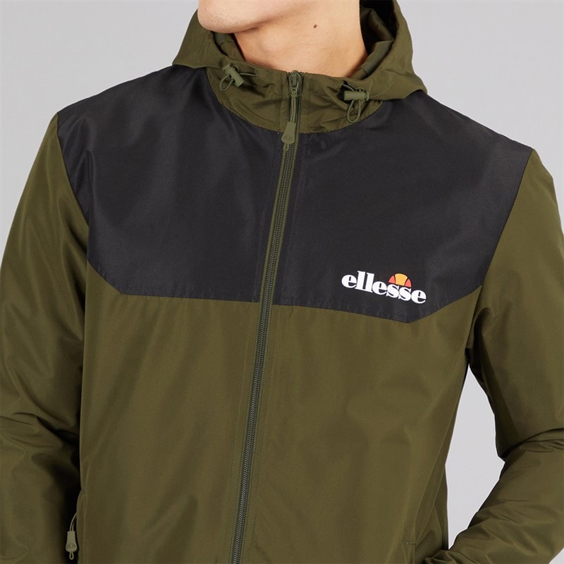 Ellesse Herre Chilte Windrunner Jakke Khaki - Billede 3