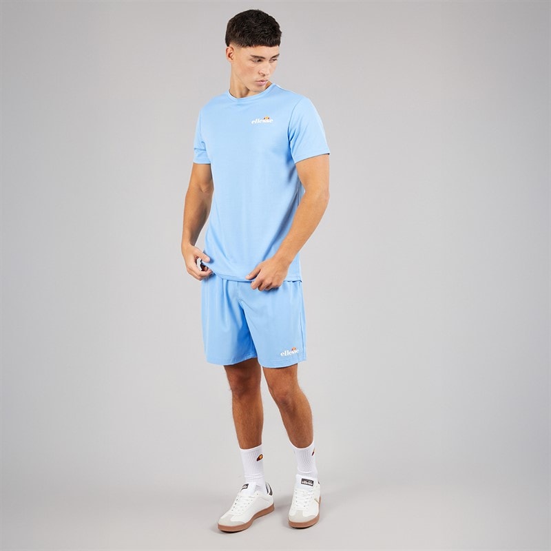 Ellesse Herre Elpidio 2 Løbe T-shirt Blå - Billede 3