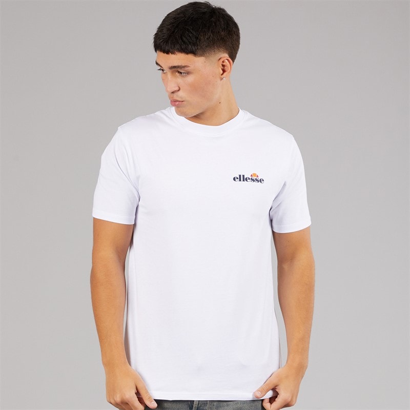 Ellesse Herre Georgio T-shirt med logo bagpå Hvid - Billede 2