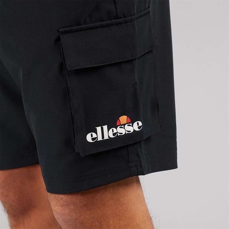 Ellesse Herre Cafaro 2 Cargo Shorts Sort - Billede 3