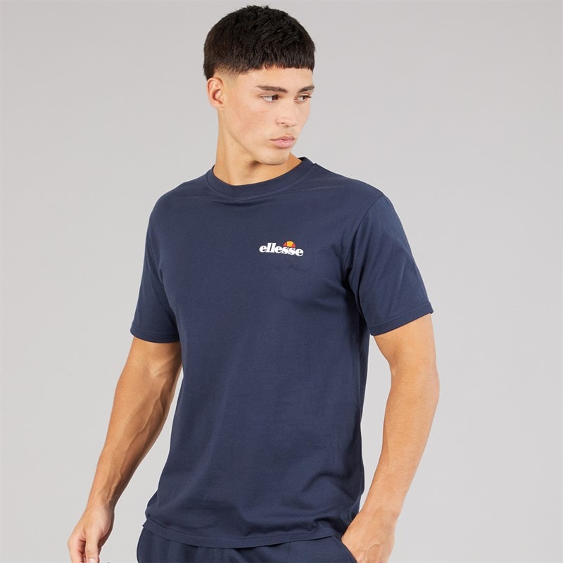 Ellesse Herre Georgio T-shirt med logo bagpå Navy - Billede 2