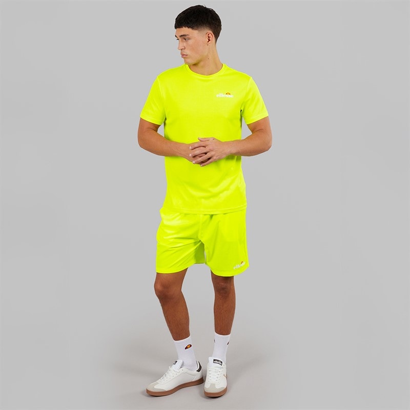 Ellesse Herre Elpidio 2 Løbe T-shirt Neon Yellow - Billede 4