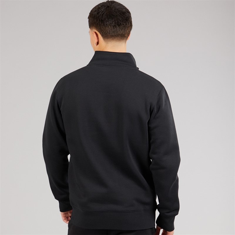 Ellesse Herre Benevento 1/4 Zip Sweatshirt Sort - Billede 2