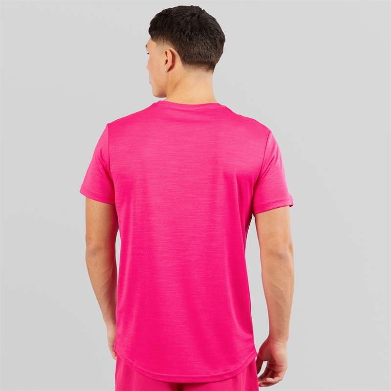 Ellesse Herre Elpidio 2 Løbe T-shirt Hot Pink - Billede 2