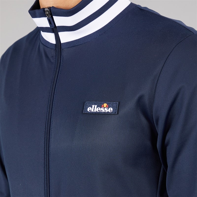 Ellesse Herre Lochi Track Jakke Navy - Billede 3