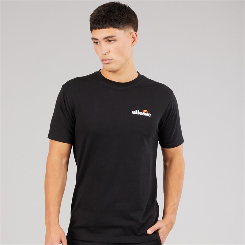 Ellesse Herre Malbory 2 T-shirt med venstre brystprint Sort - Billede 1