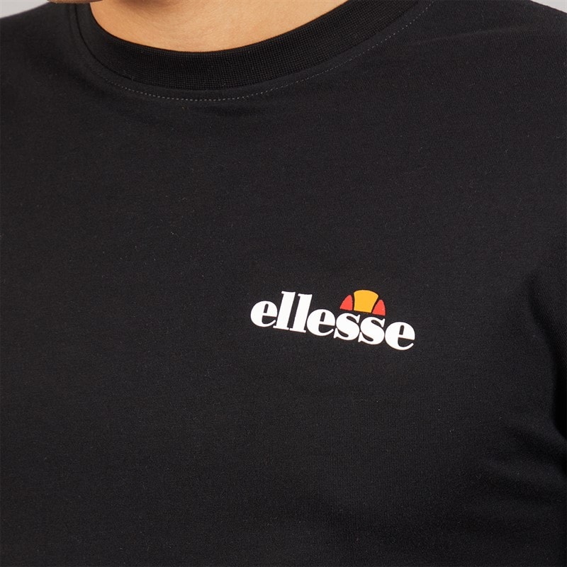 Ellesse Herre Malbory 2 T-shirt med venstre brystprint Sort - Billede 3