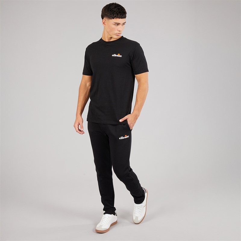 Ellesse Herre Malbory 2 T-shirt med venstre brystprint Sort - Billede 4