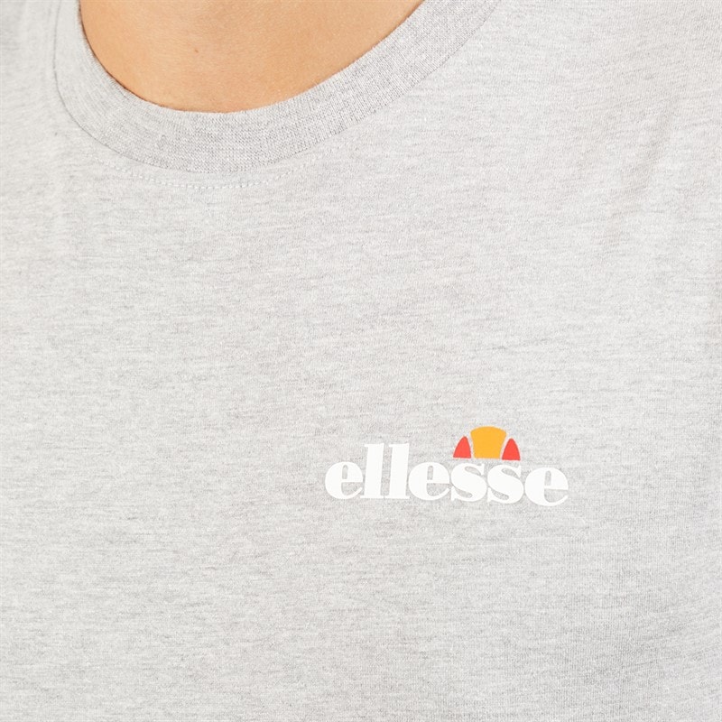 Ellesse Herre Georgio T-shirt med logo bagpå Grey Marl - Billede 3