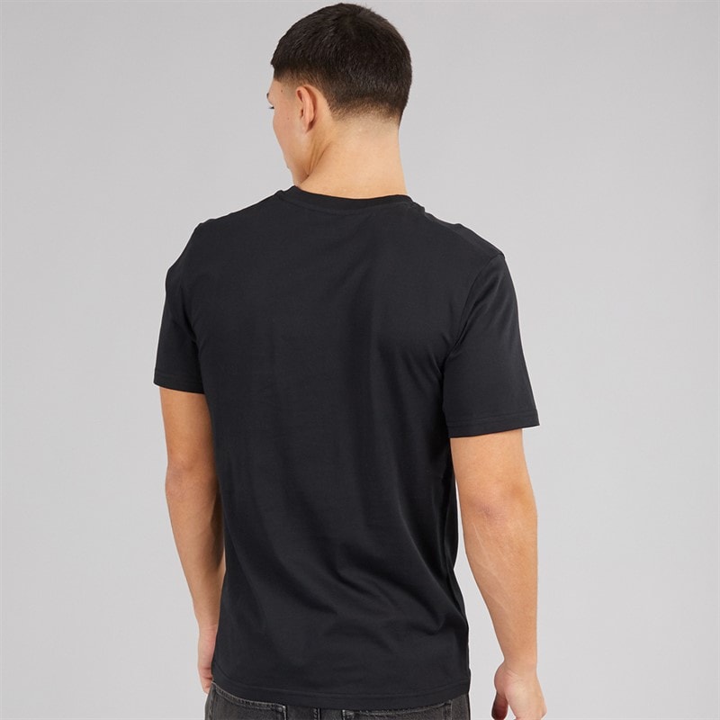 Ellesse Herre Ollio 2 Central Logo T Shirt Sort - Billede 2