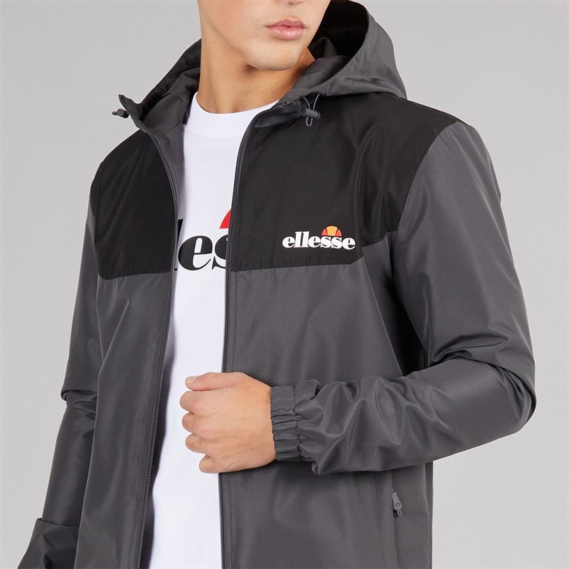 Ellesse Herre Chilte Windrunner Jakke Dark Grey - Billede 3