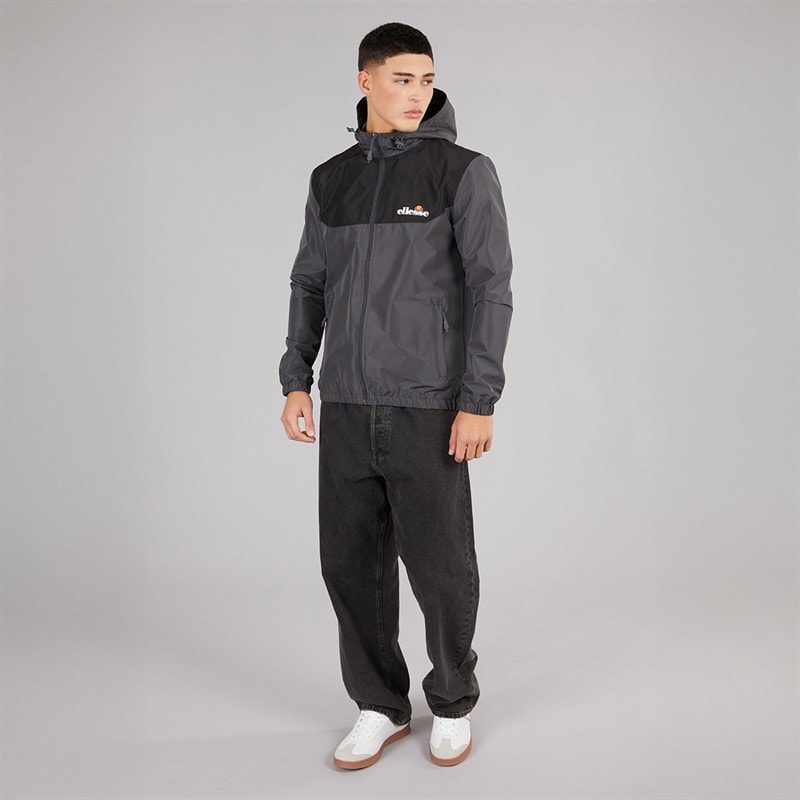 Ellesse Herre Chilte Windrunner Jakke Dark Grey - Billede 4