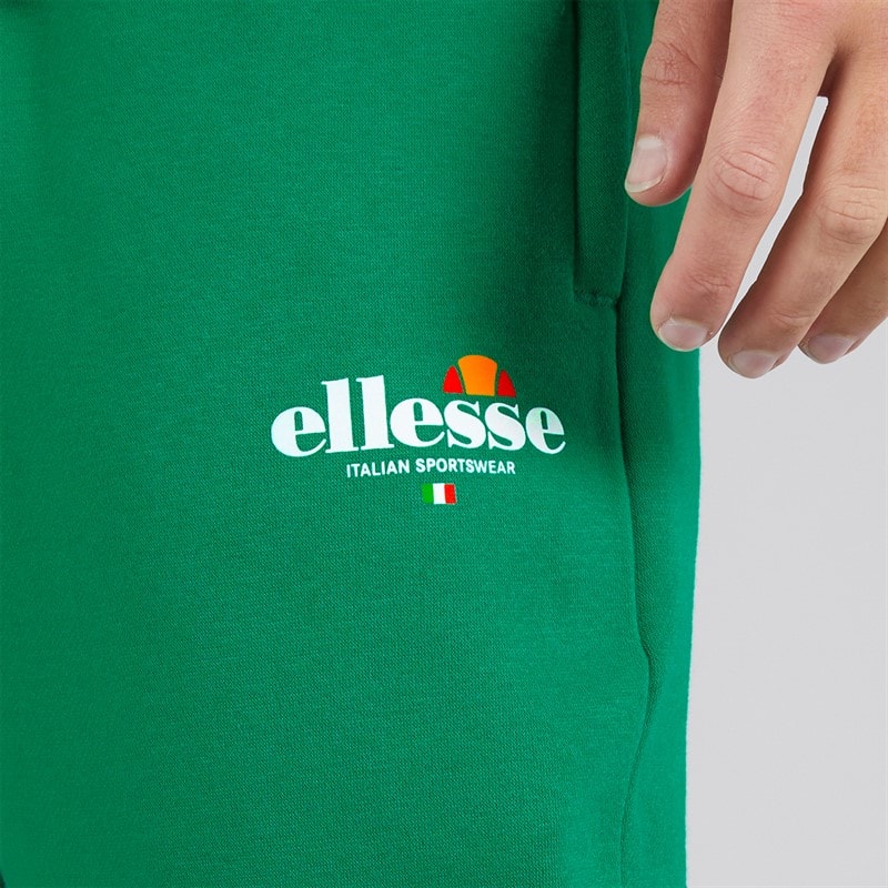 Ellesse Herre Rulle Afslappet Pasform Lige Ben Joggingbukser Grøn - Billede 3