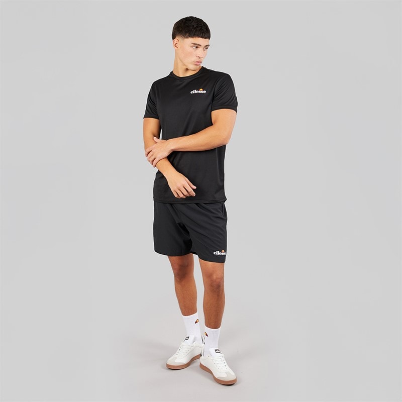 Ellesse Herre Elpidio 2 Løbe T-shirt Sort - Billede 4