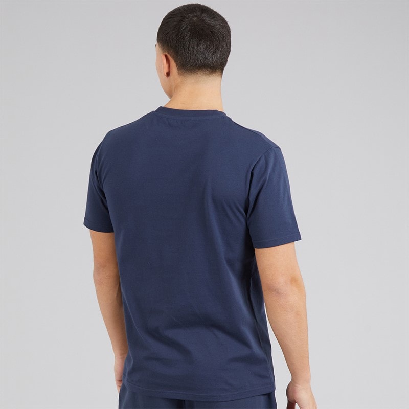 Ellesse Herre Malbory 2 venstre bryst T-shirt Navy - Billede 2