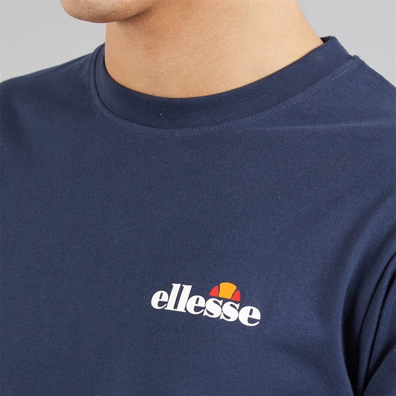 Ellesse Herre Malbory 2 venstre bryst T-shirt Navy - Billede 3