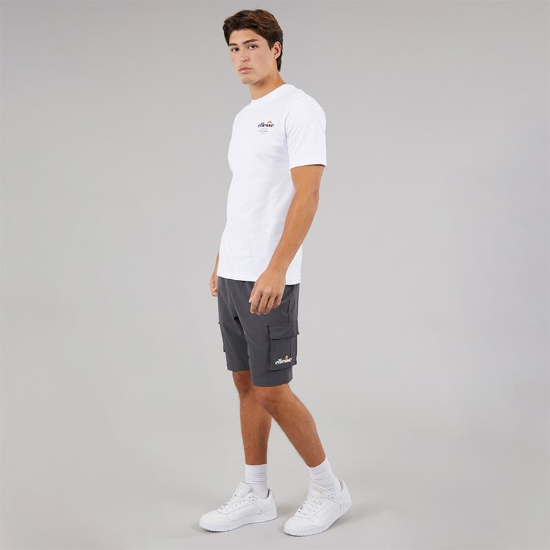 Ellesse Herre Cafaro 2 Cargo Shorts Dark Grey - Billede 4