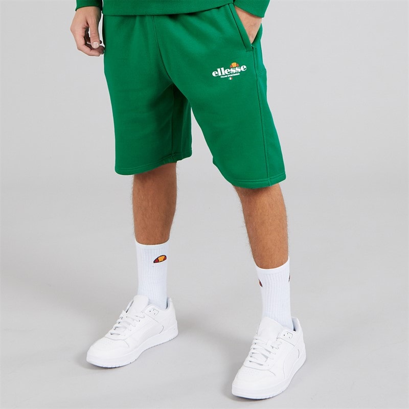 Ellesse Herre Espel Afslappet Pasform Shorts Grøn - Billede 1