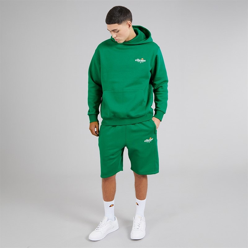 Ellesse Herre Espel Afslappet Pasform Shorts Grøn - Billede 4