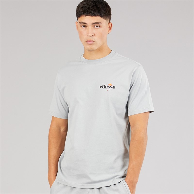 Ellesse Herre Lyon afslappet pasform ryg logo t-shirt Grå - Billede 2