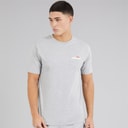Ellesse Herre Malbory 2 Venstre Bryst T-shirt Grey Marl