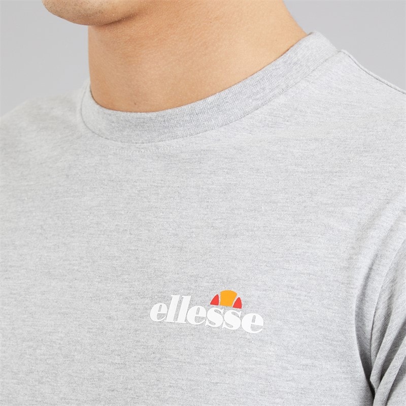 Ellesse Herre Malbory 2 Venstre Bryst T-shirt Grey Marl - Billede 3