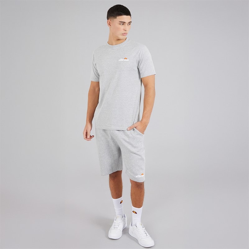 Ellesse Herre Malbory 2 Venstre Bryst T-shirt Grey Marl - Billede 4