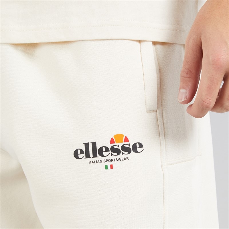 Ellesse Herre Espel Afslappet Pasform Shorts Off White - Billede 3