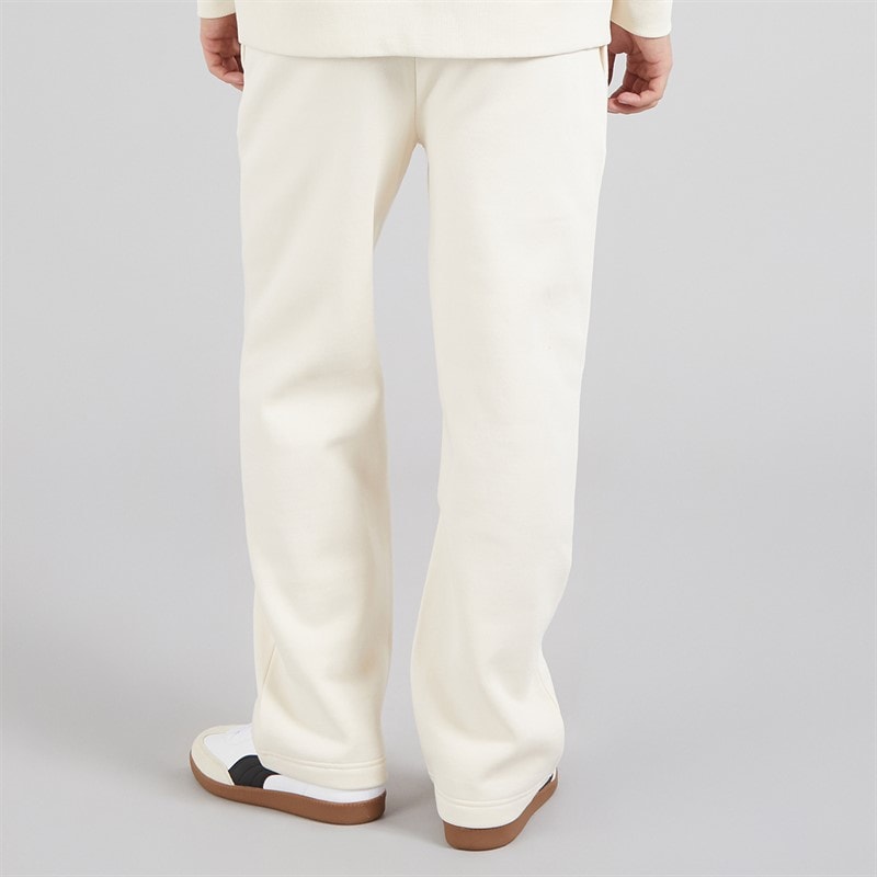 Ellesse Herre Rulle Afslappet Pasform Lige Ben Joggingbukser Off White - Billede 2