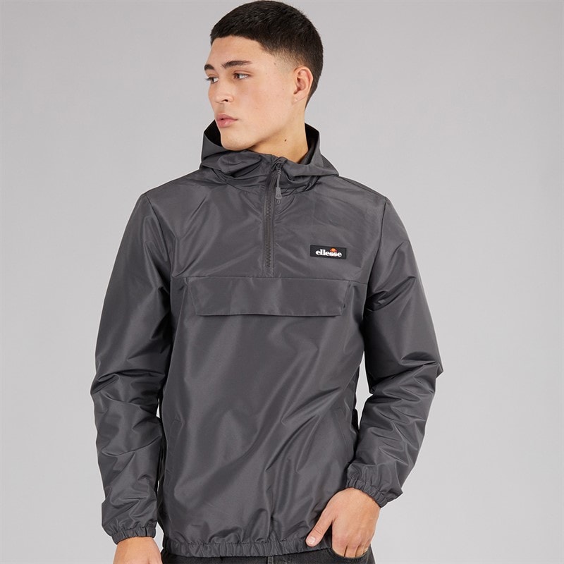 Ellesse Herre Callum Anorak Jakke Dark Grey - Billede 3