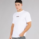 Ellesse Herre Ollio 2 Central Logo T Shirt Hvid