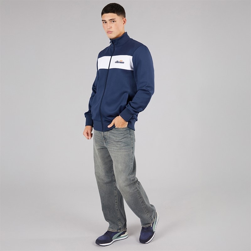 Ellesse Herre Tacha Track Top Navy - Billede 4