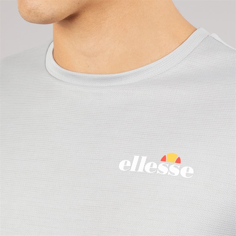 Ellesse Herre Elpidio 2 Løbe T-shirt Grå - Billede 3