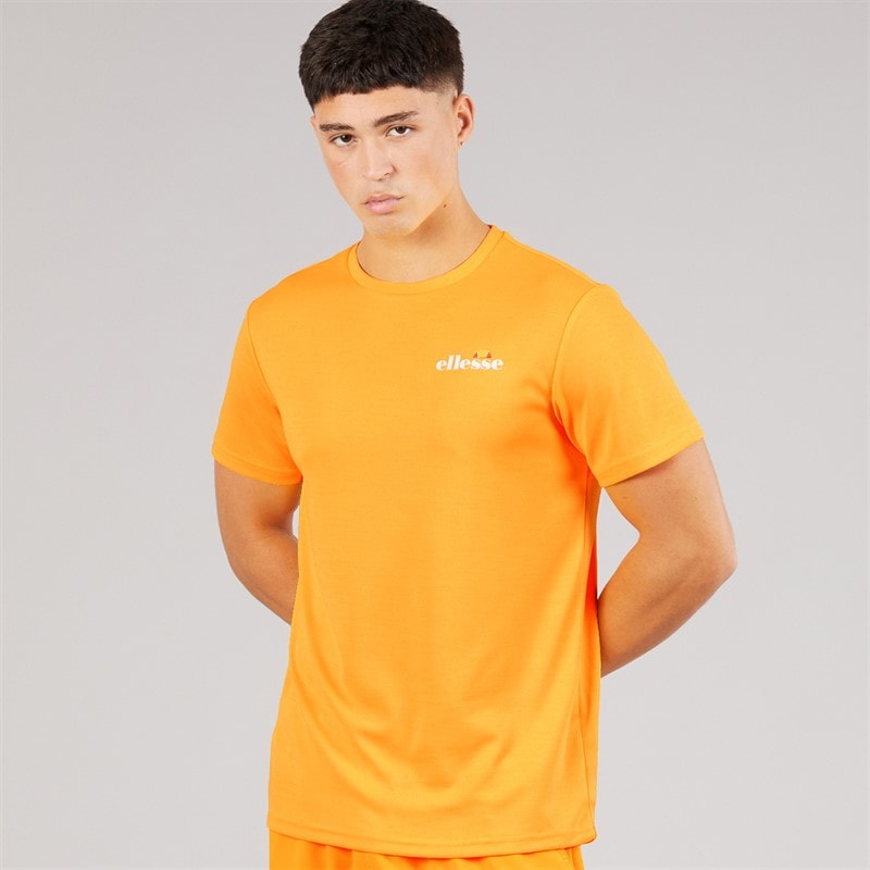 Ellesse Herre Elpidio 2 Løbe T-shirt Orange - Billede 1