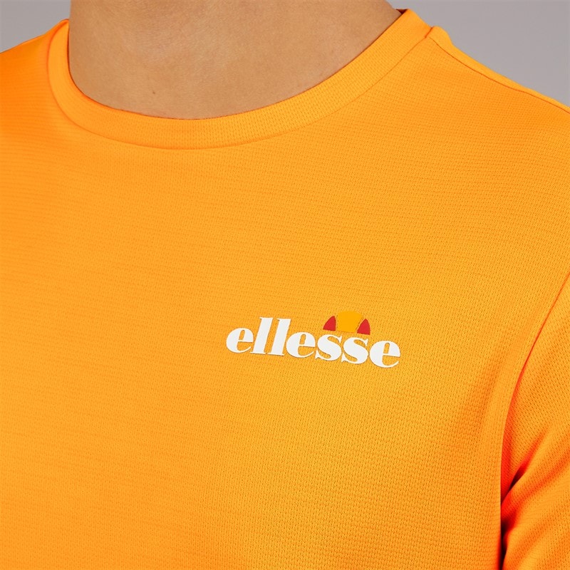 Ellesse Herre Elpidio 2 Løbe T-shirt Orange - Billede 3