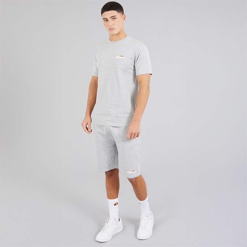 Ellesse Herre Harison Sweat Shorts Light Grey Marl - Billede 4