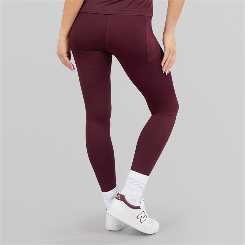 Ellesse Dame Deana Højtaljede Stramme Leggings Dark Purple - Billede 2