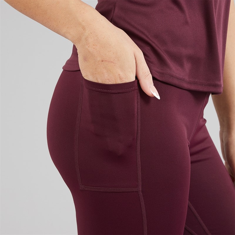 Ellesse Dame Deana Højtaljede Stramme Leggings Dark Purple - Billede 5