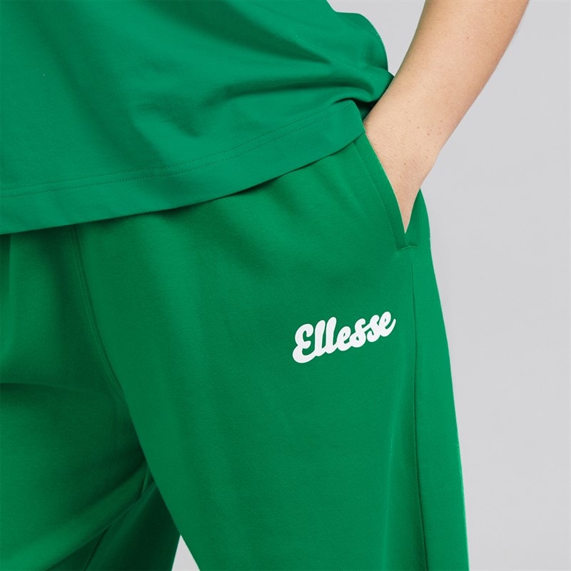 Ellesse Dame Rochella Wide Leg Sweat Bukser Grøn - Billede 3