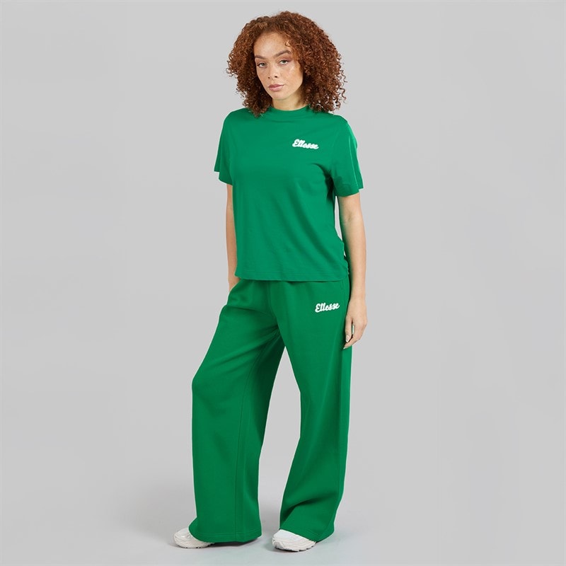 Ellesse Dame Rochella Wide Leg Sweat Bukser Grøn - Billede 4