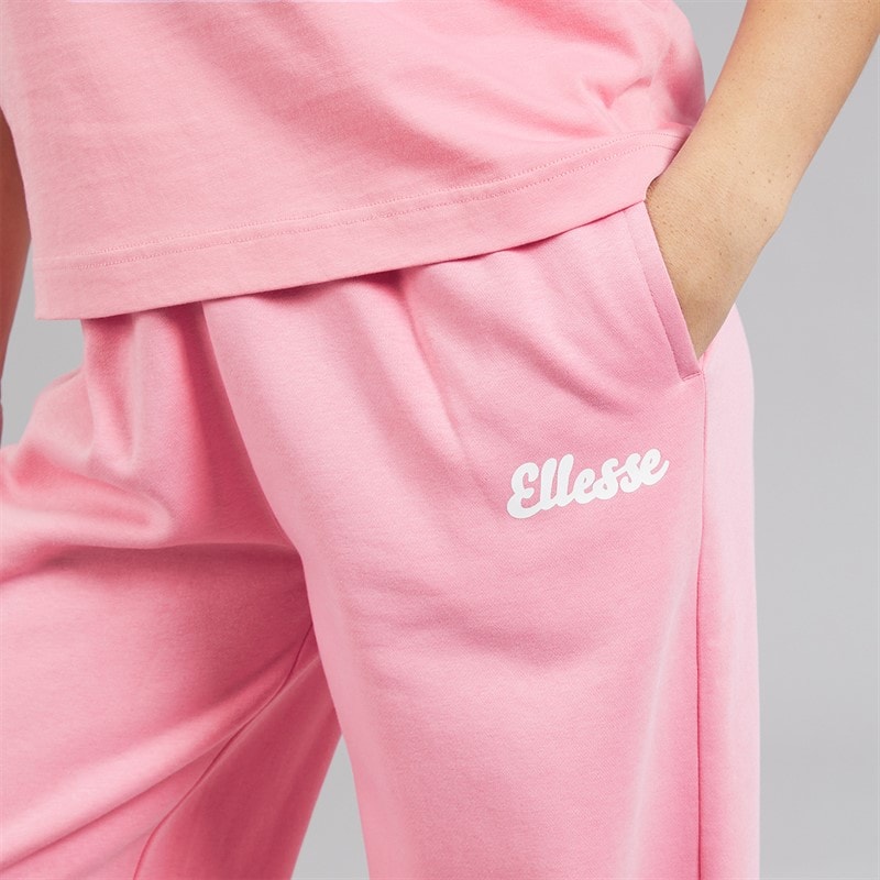 Ellesse Dame Rochella Wide Leg Sweat Bukser Bright Pink - Billede 3