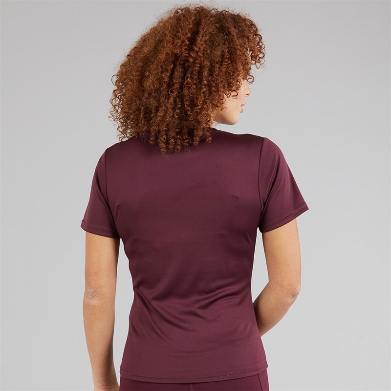 Ellesse Dame Dianne Poly T-shirt Dark Purple - Billede 2