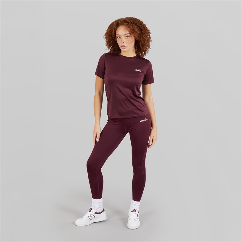 Ellesse Dame Dianne Poly T-shirt Dark Purple - Billede 3