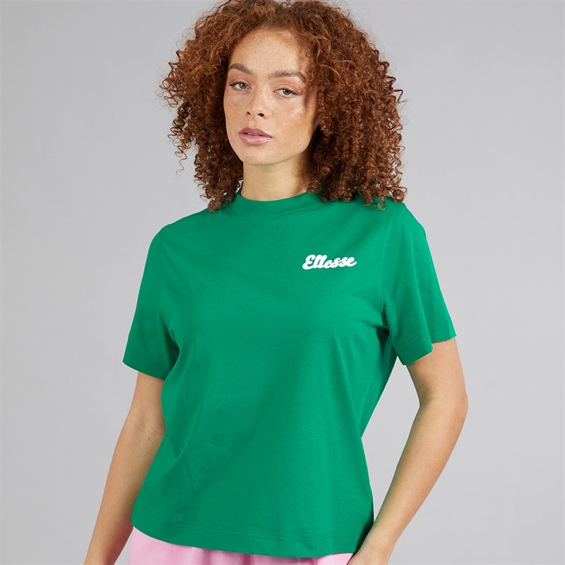 Ellesse Dame Ivana T-shirt Grøn - Billede 2