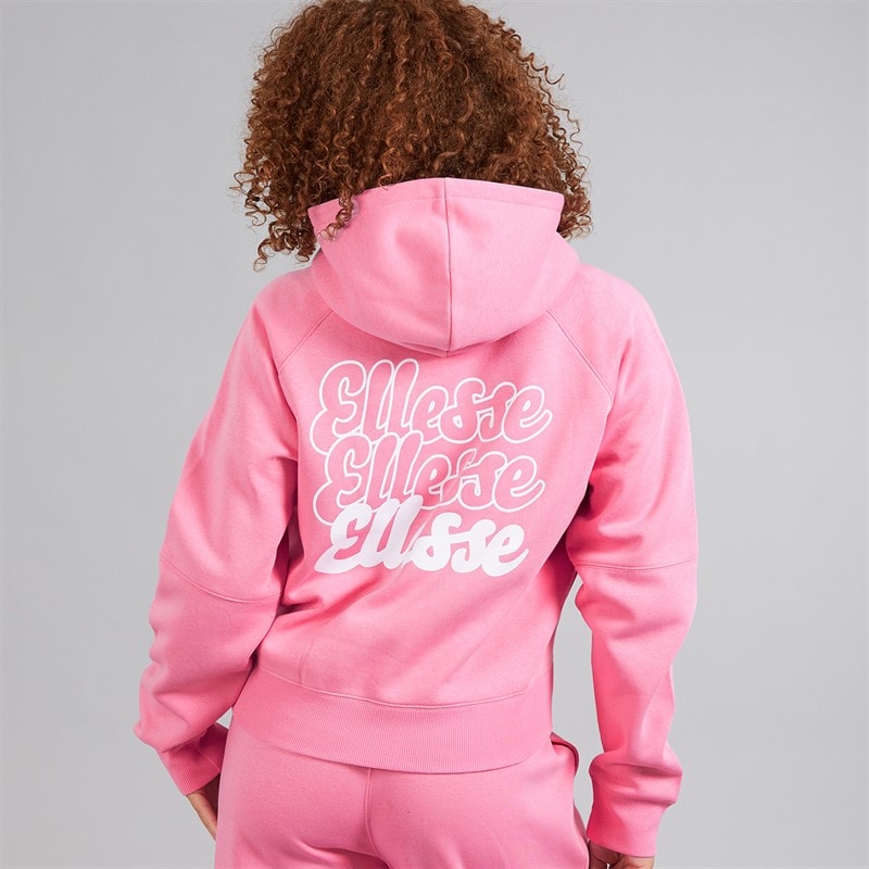 Ellesse Dame Islah Hættetrøje Bright Pink - Billede 1