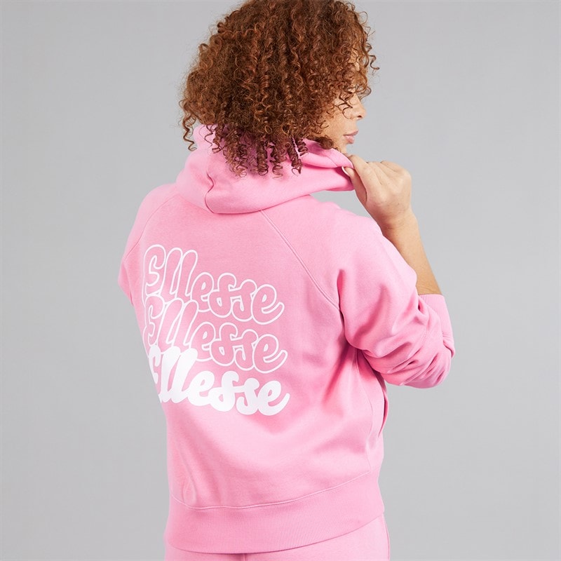 Ellesse Dame Islah Hættetrøje Bright Pink - Billede 3