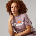 Ellesse Dame Stauf Logo T-shirt Light Purple