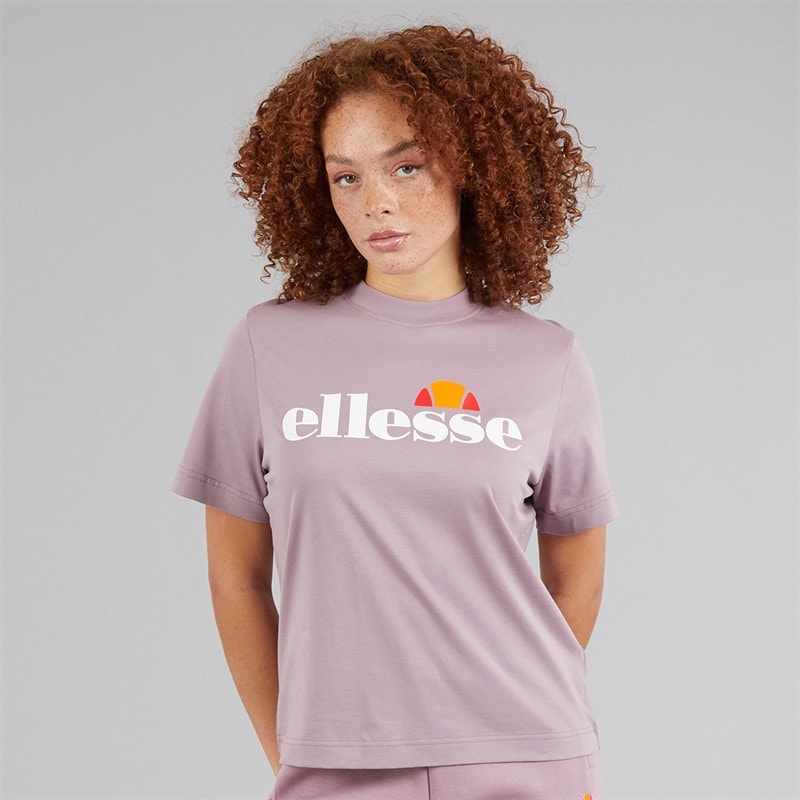 Ellesse Dame Stauf Logo T-shirt Light Purple - Billede 3